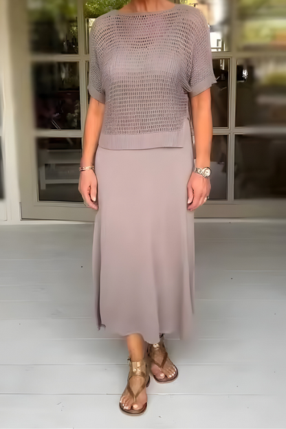 Lieke™ | Robe d'été en tricot