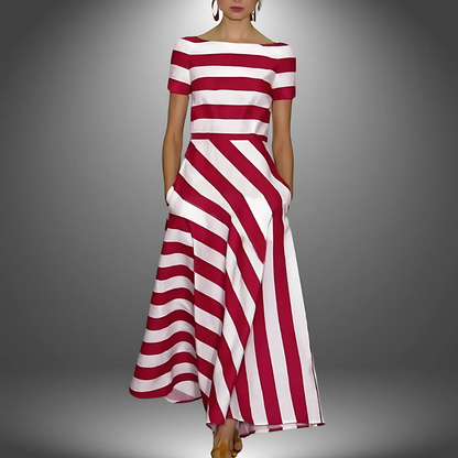 EDITH™ | Robe légère et aérée à rayures subtiles