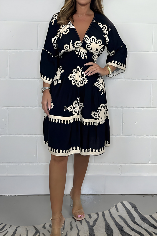 ALIRA™ | Robe fluide style bohème