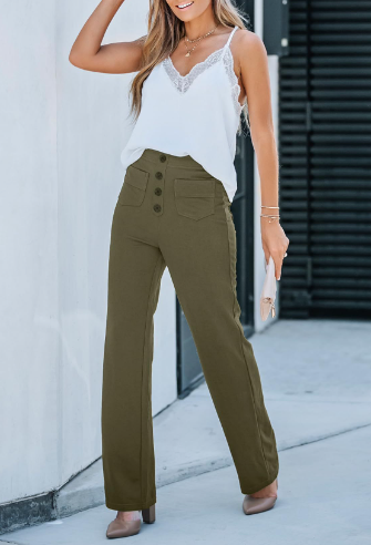 Camille | Pantalon stretch confortable avec poches