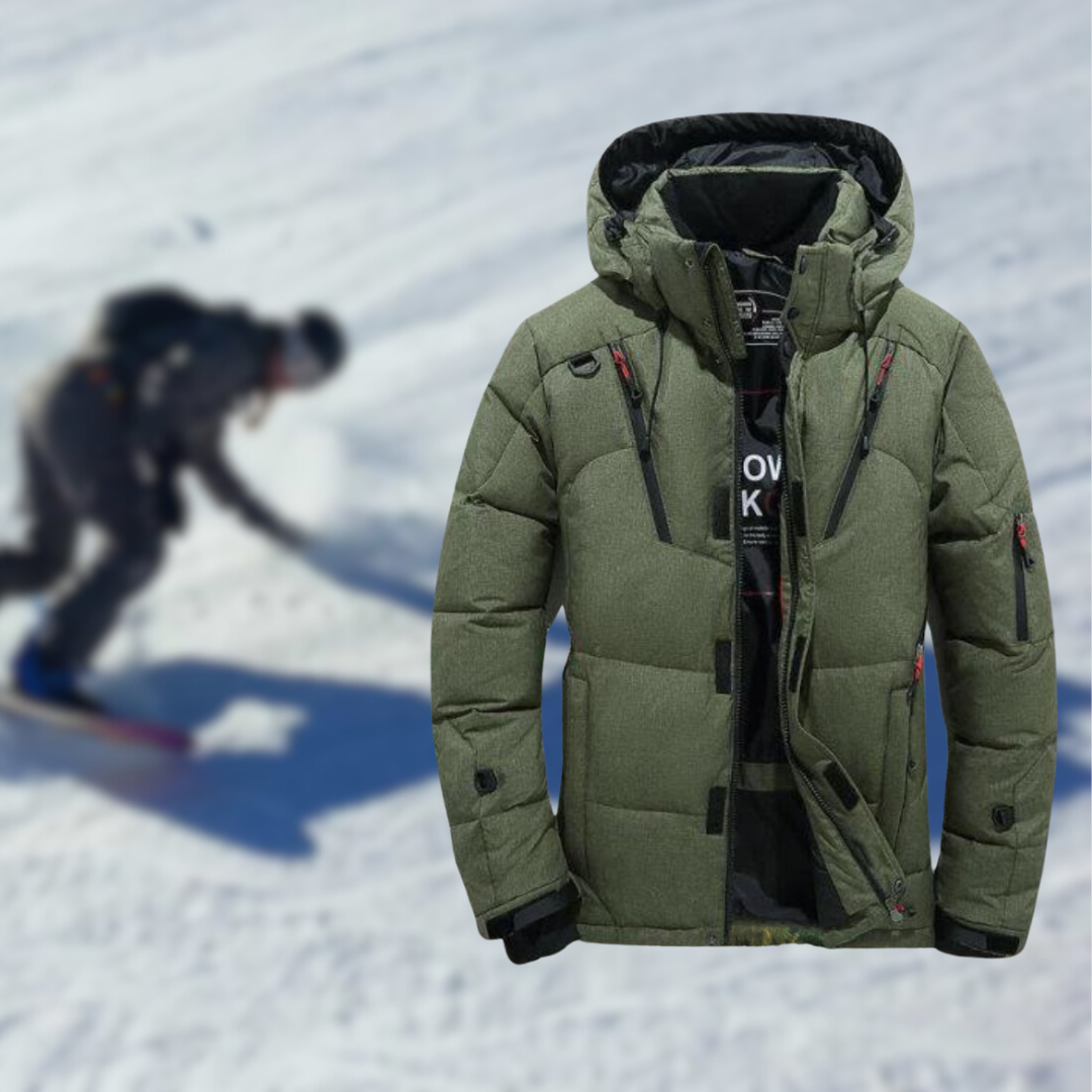 LUDVIG™ | Veste d'hiver pour hommes de qualité supérieure avec capuche amovible