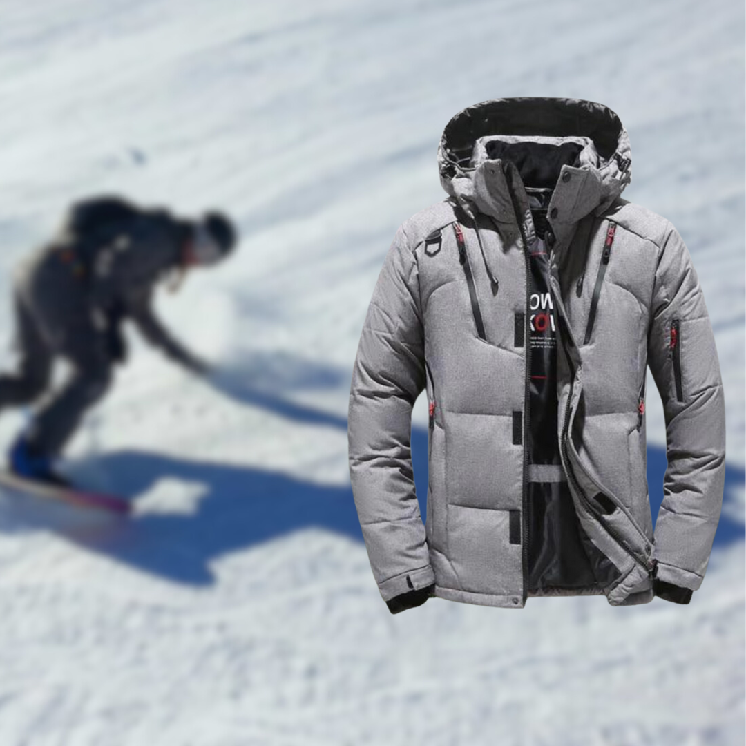 LUDVIG™ | Veste d'hiver pour hommes de qualité supérieure avec capuche amovible