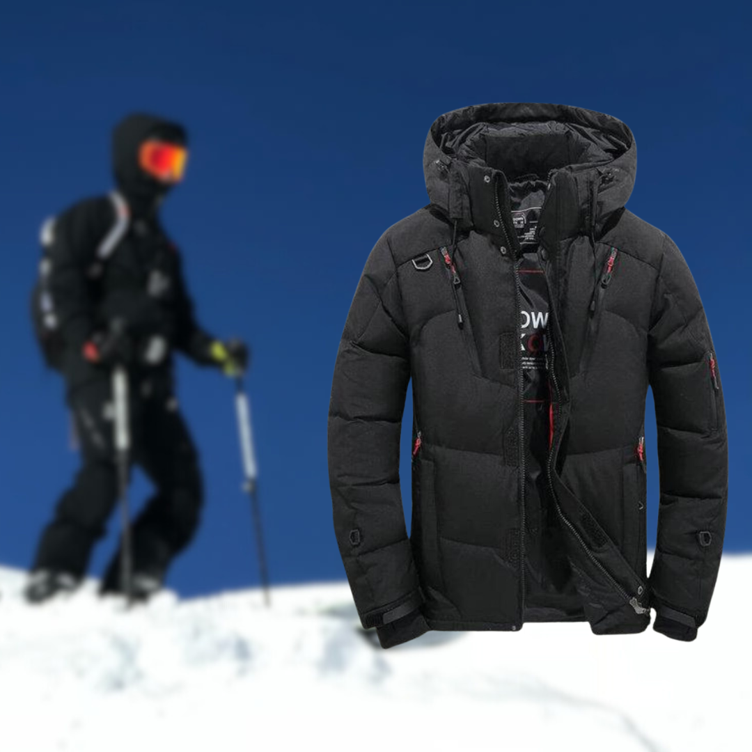 LUDVIG™ | Veste d'hiver pour hommes de qualité supérieure avec capuche amovible