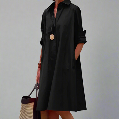 Sandrine™ | Élégante Robe Polo pour vos Moments de Détente