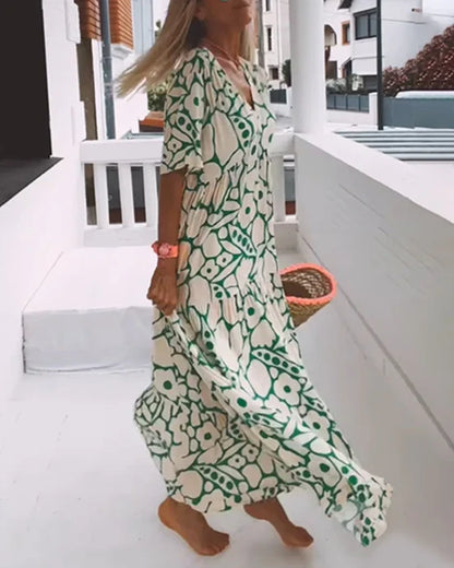 Noa | Robe Bohème Fleurie