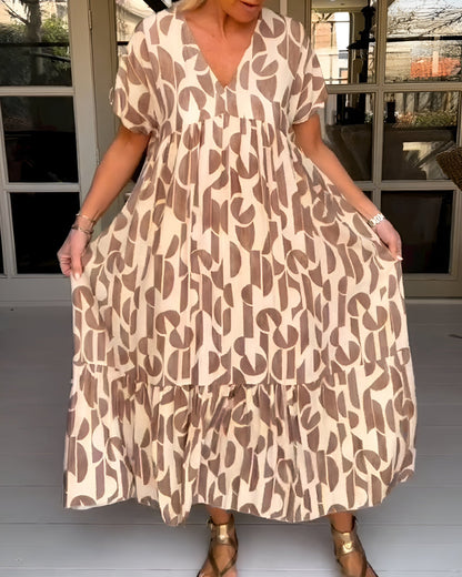 CLARA™ | Robe légère à col en V