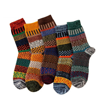 SIMONE | Chaussettes d'Hiver Thermo - Pack de 5