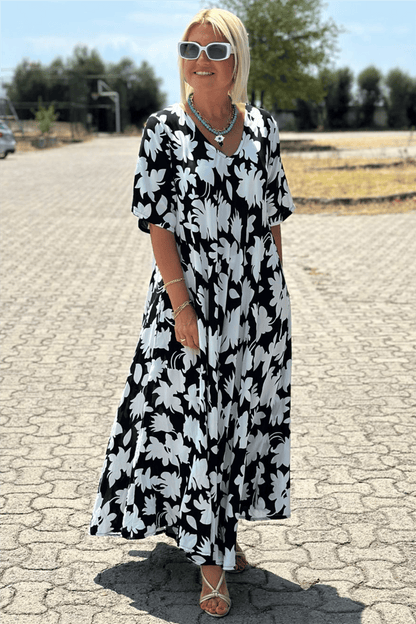 CAMILIA | Robe élégante avec couverture pour le ventre
