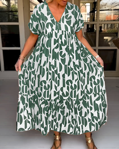 CLARA™ | Robe légère à col en V