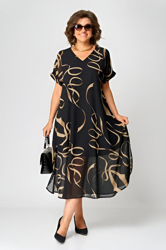 Nyree™ | Élégante Robe Midi Confortable