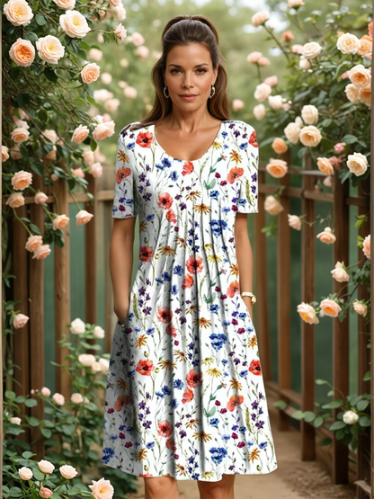 MARGA | Robe élégante avec couverture du ventre