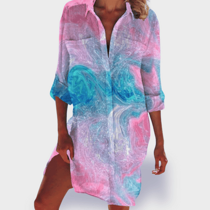 Brigitte | Robe d’été Colorée et Légère