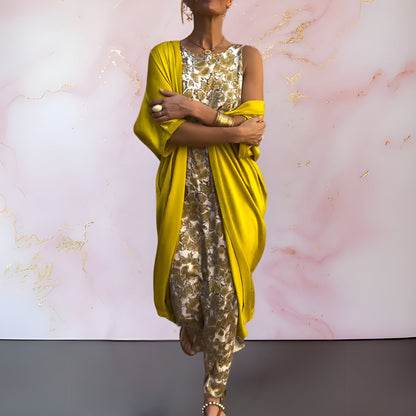 Mel™ | Élégante Robe avec Gilet