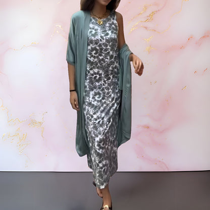 Mel™ | Élégante Robe avec Gilet