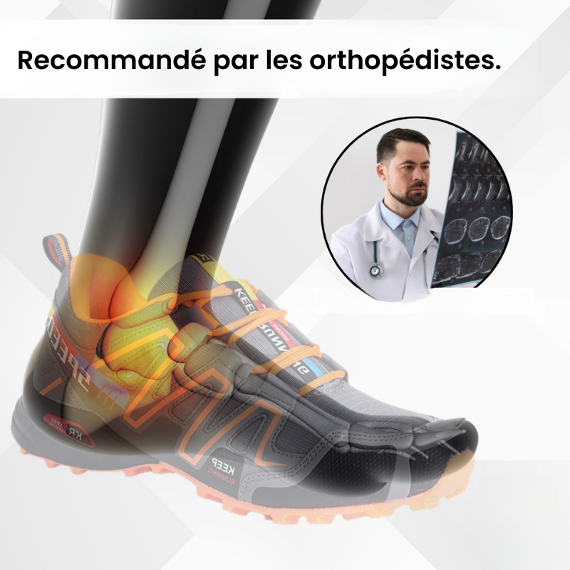 MARTINE | Chaussures de marche à confort orthopédique femme