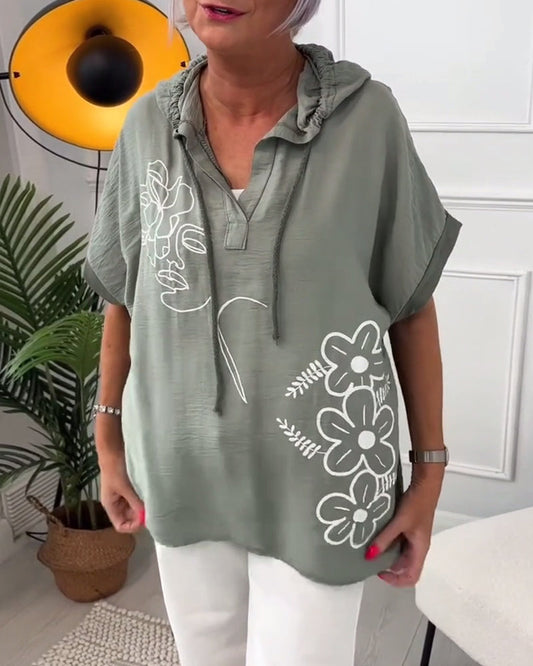 DAISY | Chemisier décontracté à motif floral