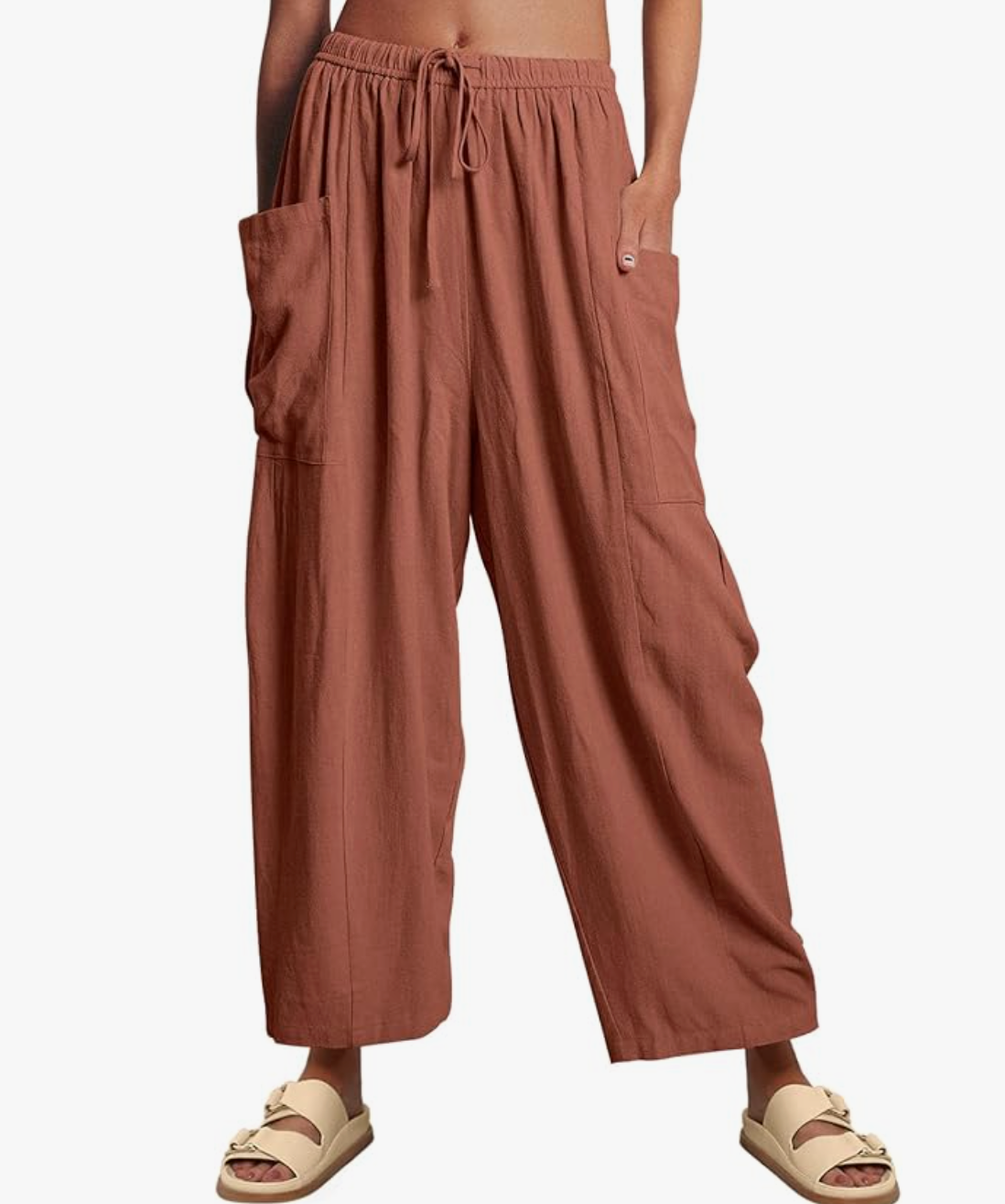 MARIA™ | Pantalon Lin -  Ultra Confort