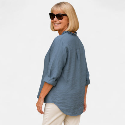 INÈS | Blouse Confortable à Volants