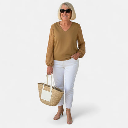 LÉA | Confortable Blouse Aérée