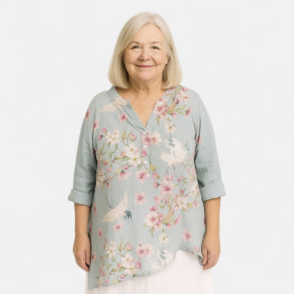 CARLA | Breezy Blossom Tunic