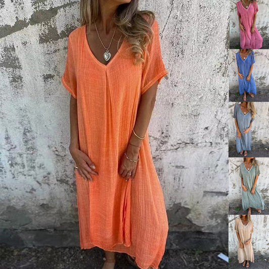 ANNE™ | Robe à col en V