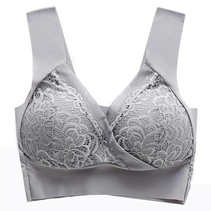 ESTELLE | Soutien-gorge en dentelle extra-élastique sans fil 2+1 GRATUIT