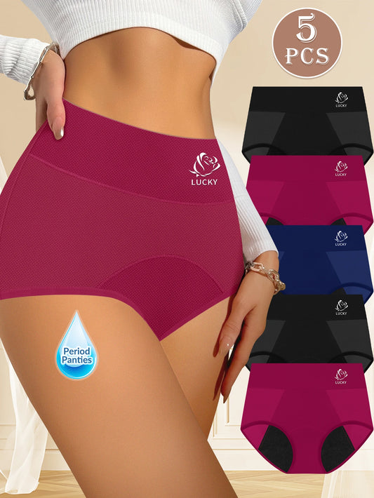 Manon Lot de 5 culottes haute taille gainantes