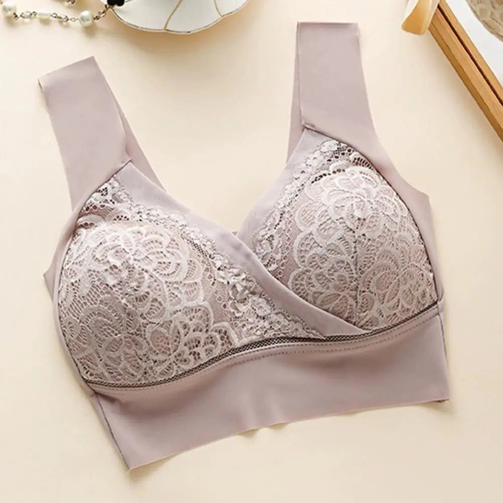 ESTELLE | Soutien-gorge en dentelle extra-élastique sans fil 2+1 GRATUIT