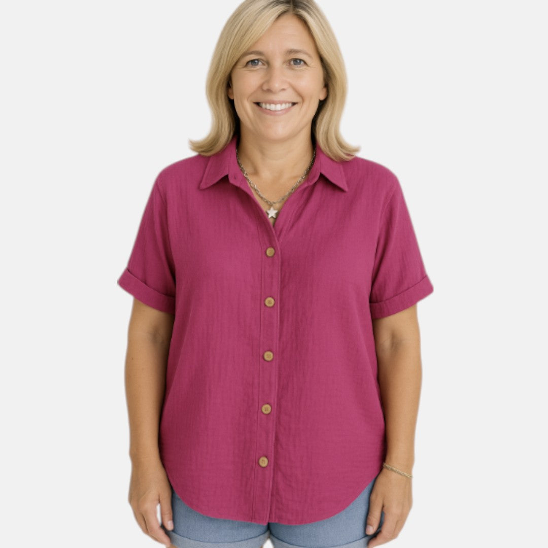 LOU | Chemise en Lin à Boutons