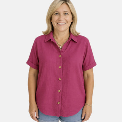 LOU | Chemise en Lin à Boutons