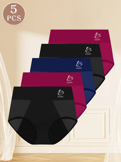 Manon Lot de 5 culottes haute taille gainantes