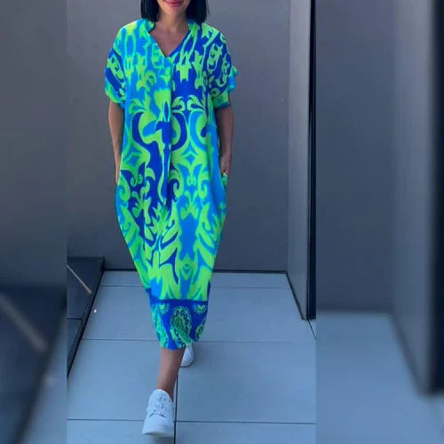 NATHALIE™ | Robe fleurie élégante