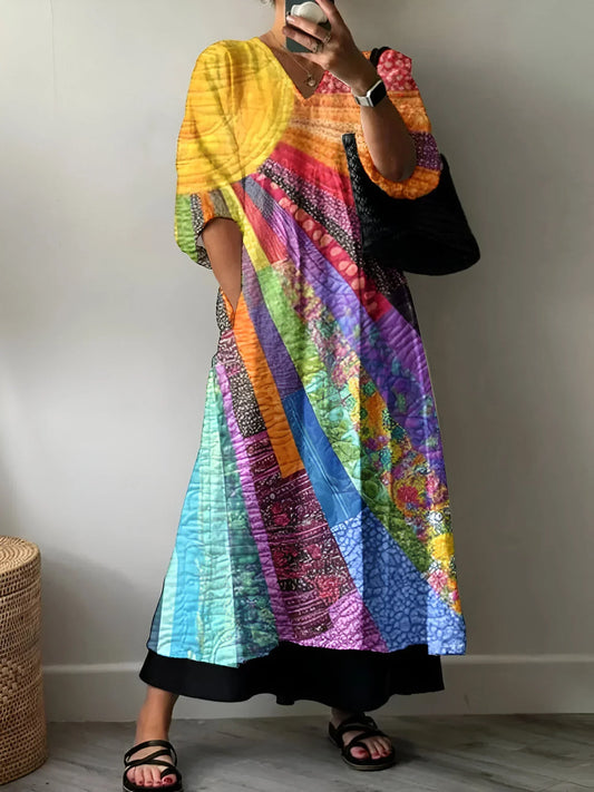 CLOÉ | Robe colorée