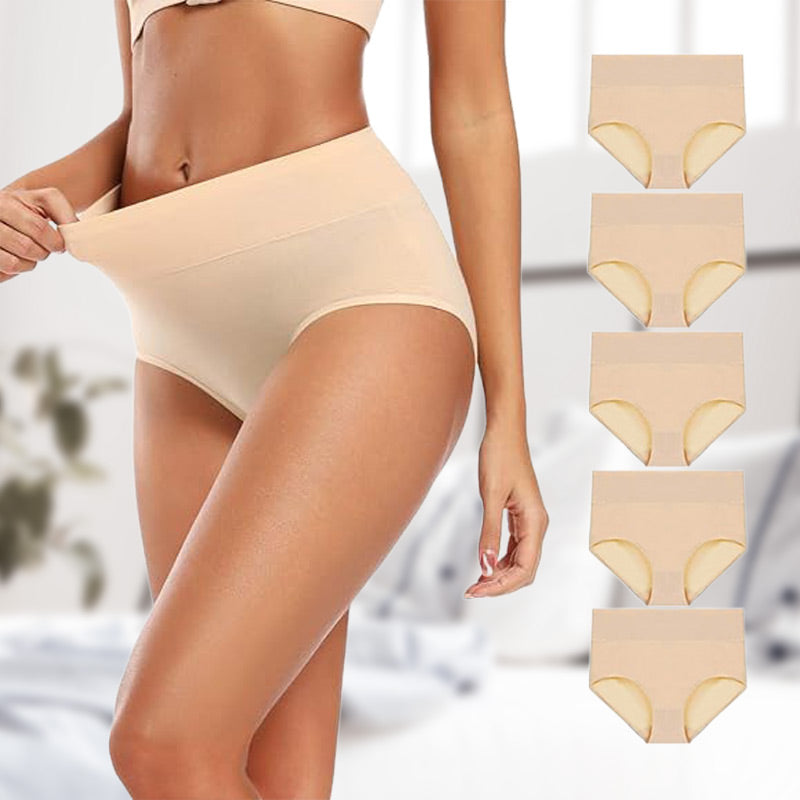 SUZANNE™ | Lot de 5 culottes haute taille gainantes