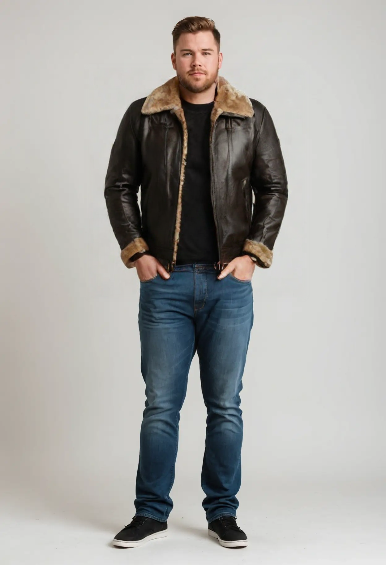 ADAM™ | Veste en cuir de luxe